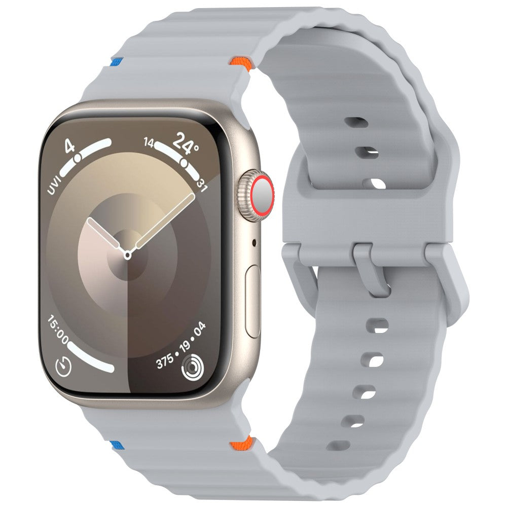 Bracelete Inmove Apple Watch Silicone Band 44/45/46/49mm Cinza