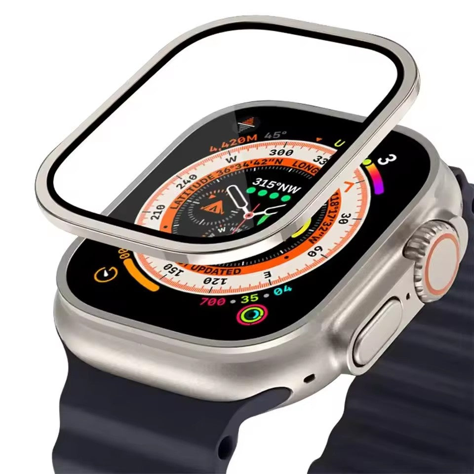 Pelicula Inmove Apple Watch Metal + Glass 49mm Titânio