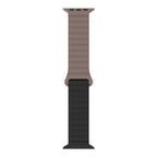 Bracelete Silicone Inmove Apple Watch Magnetic 44/45/46/49mm Chocolate/Preto