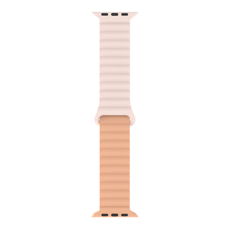 Bracelete Silicone Inmove Apple Watch Magnetic 38/40/41/42mm Pink Oxford/Rose Whispwer