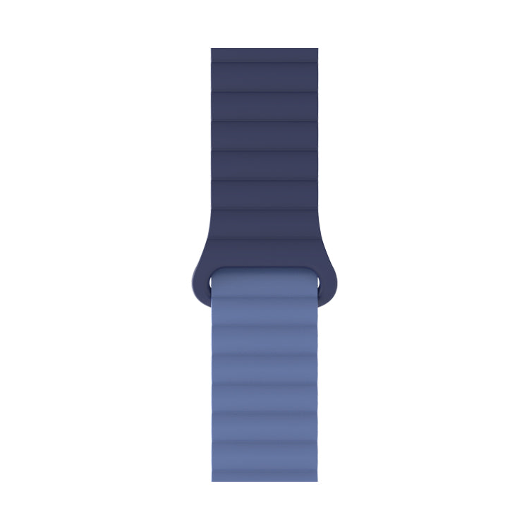Bracelete Silicone Inmove Apple Watch Magnetic 44/45/46/49mm Dark/Light Blue