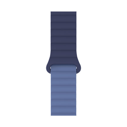 Bracelete Silicone Inmove Apple Watch Magnetic 44/45/46/49mm Dark/Light Blue