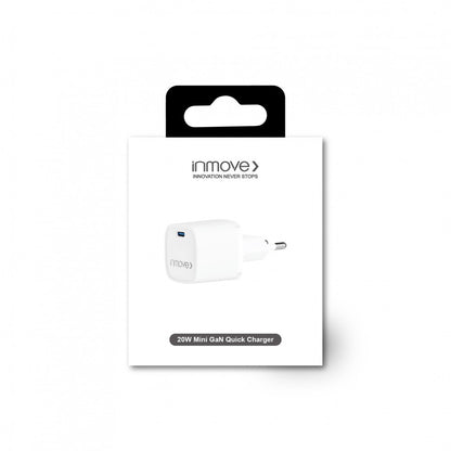 Carregador Inmove Mini Quick Charger 20W White