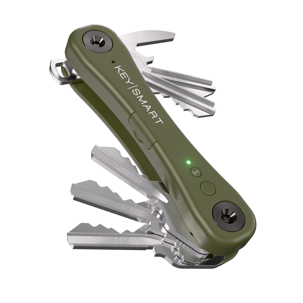 Porta-Chaves Keysmart Ipro V3 Works With Apple Find My; Green