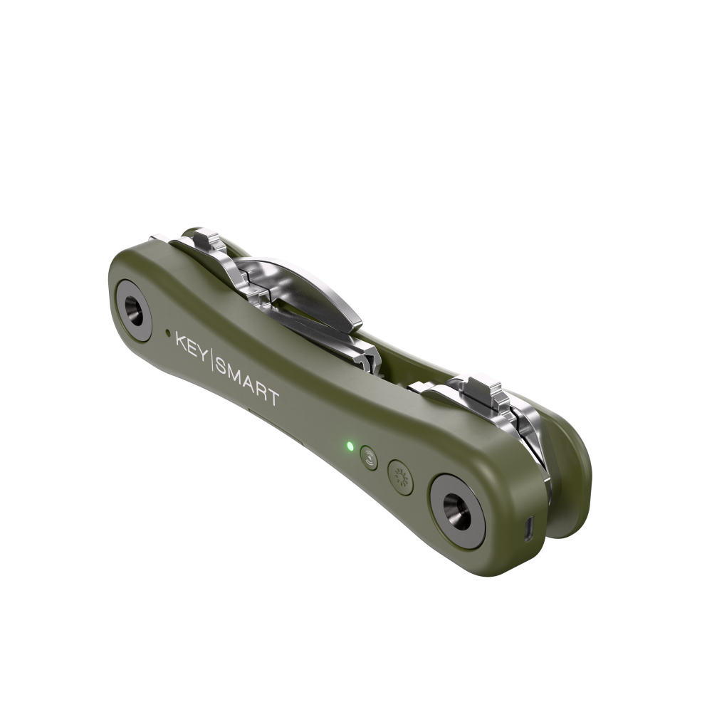 Porta-Chaves Keysmart Ipro V3 Works With Apple Find My; Green