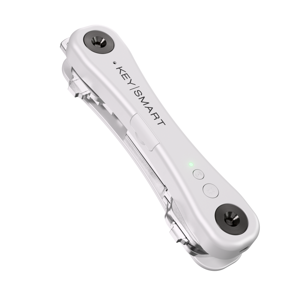 Porta-Chaves Keysmart Ipro V3 Works With Apple Find My; White