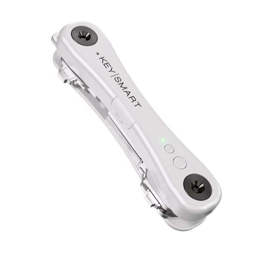 Porta-Chaves Keysmart Ipro V3 Works With Apple Find My; White