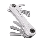 Porta-Chaves Keysmart Ipro V3 Works With Apple Find My; White