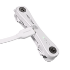 Porta-Chaves Keysmart Ipro V3 Works With Apple Find My; White
