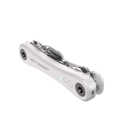 Porta-Chaves Keysmart Ipro V3 Works With Apple Find My; White