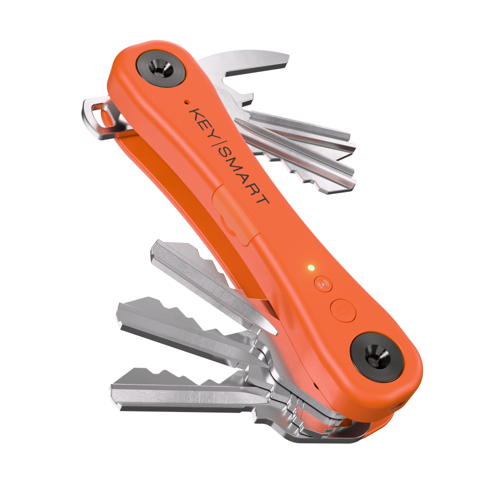 Porta-Chaves Keysmart Ipro V3 Works With Apple Find My; Orange