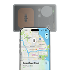 Smartcard Wallet Tracker Keysmart Dual Network Google & Apple; Black; V3
