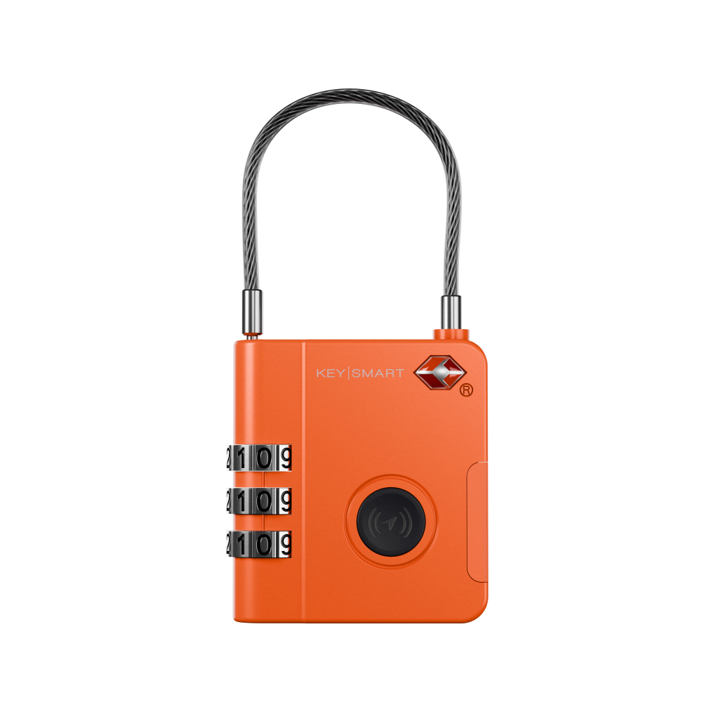 Smartlock Keysmart Tsa Approved Find My Lock. Orange.
