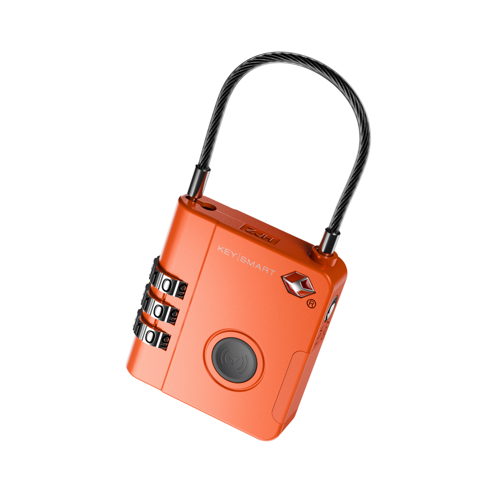 Smartlock Keysmart Tsa Approved Find My Lock. Orange.