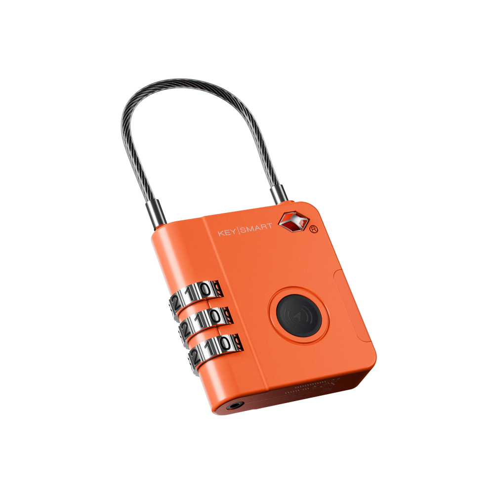 Smartlock Keysmart Tsa Approved Find My Lock. Orange.