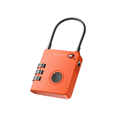 Smartlock Keysmart Tsa Approved Find My Lock. Orange.
