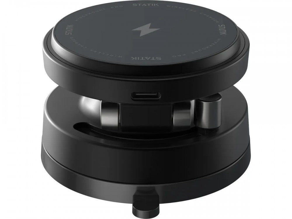 Suporte Statik Hypermount Pro Vacuum Magnetic Wireless Charging