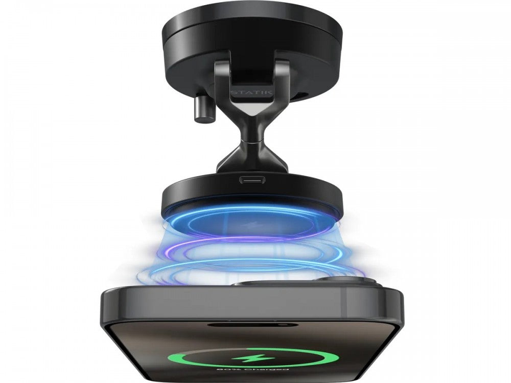 Suporte Statik Hypermount Pro Vacuum Magnetic Wireless Charging
