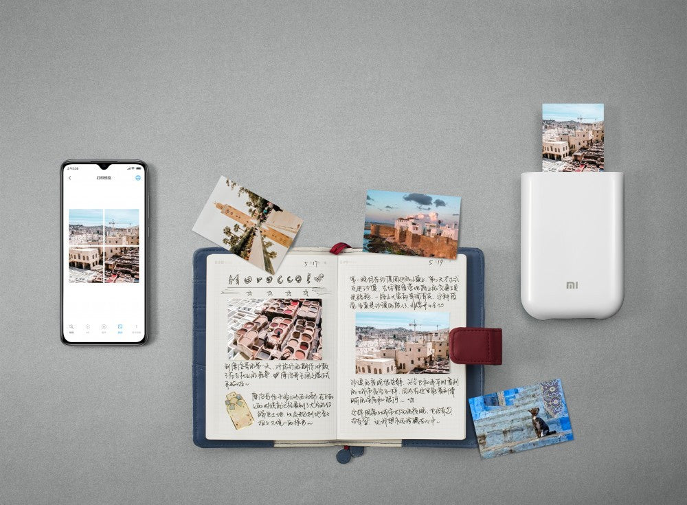 Xiaomi Papel p/ Mi Portable Photo Printer Paper (2x3P 20 folhas)
