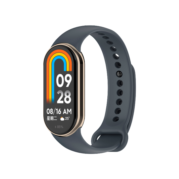 Bracelete Relogio Inmove Xiaomi Band 8/9 Steel Grey