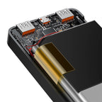 Baseus Powerbank Bipow 20W 20000Mah Preta