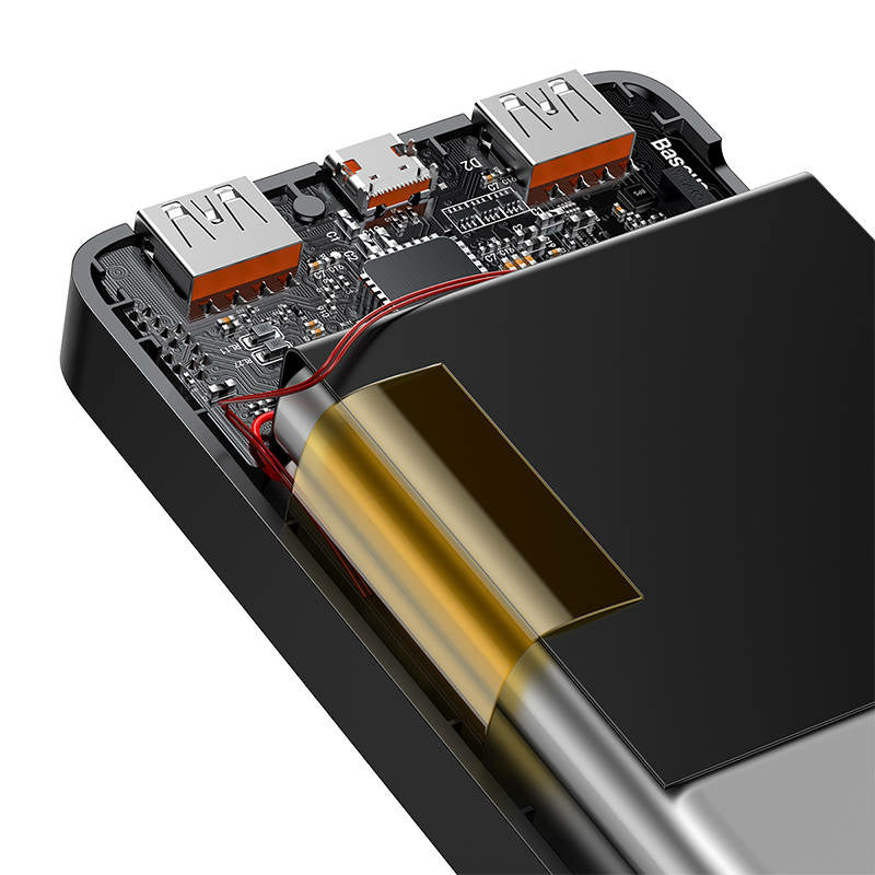 Baseus Powerbank Bipow 20W 20000Mah Preta