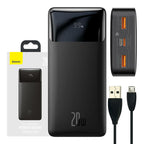 Baseus Powerbank Bipow 20W 20000Mah Preta