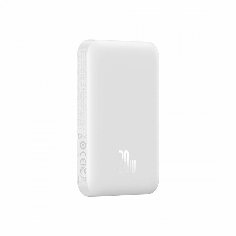 Baseus Power Bank Magnetic 20W 6000mAh Branco