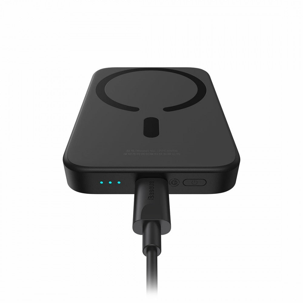 Baseus Power Bank Magnetic 20W 6000mAh Preto