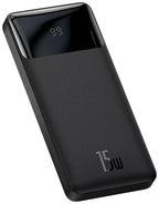 Baseus Power Bank Bipow Digital Display 10000Mah 15W Black Overseas