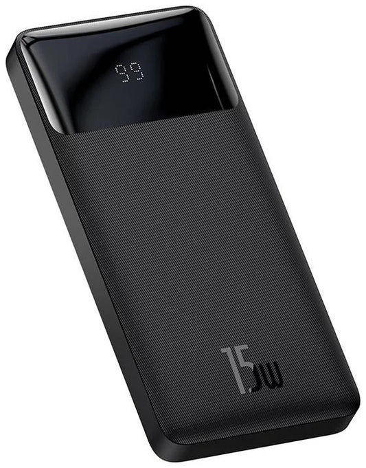 Baseus Power Bank Bipow Digital Display 10000Mah 15W Black Overseas