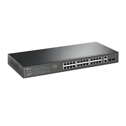 Tp-Link Switch c/Gestao 28 Portas Gigabit c/ 24 Portas PoE+ Easy Smart Switch - TL-SG1428PE
