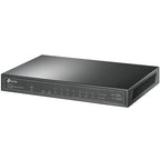 Tp-Link Switch 10 Portas Gigabit PoE+ 8 Portas Gigabit PoE+ 1 Porta Gigabit RJ45 1 Porta Gigabit SFP Slots 802.3at/af 63W Pó Caixa Desktop Metálica