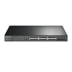 Tp-Link Switch Gerenciável L2+ com 24 Portas Gigabit PoE+ e 4 Slots SFP+ 10Gbps