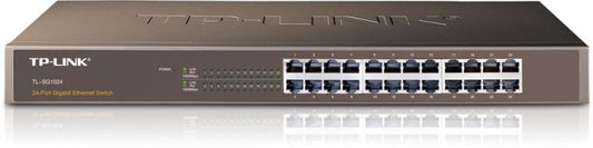 Tp-Link Switch TL-SG1024 24 Portas Gigabit UnManaged Rack Mountable