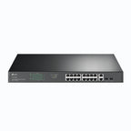 Tp-Link Switch 18-PORTAS GIGABIT RACK MOUNT Switch COM 16-PORTAS POE+