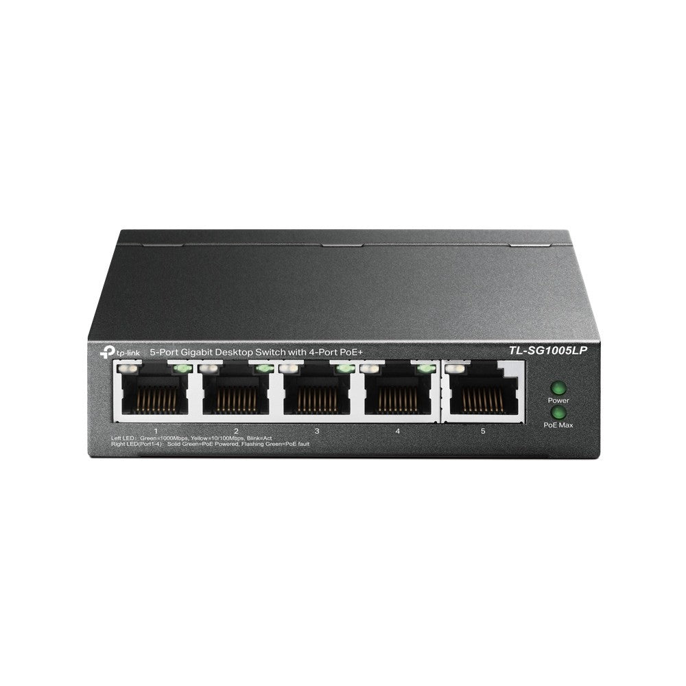 Tp-Link Switch 5-Portas Gigabit Desktop com 4-Port PoE+