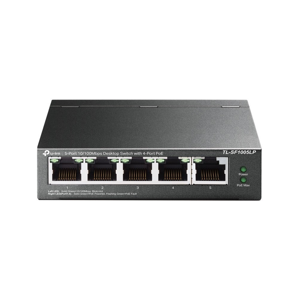 Tp-Link Switch 5-Portas 10/100 Mbps Desktop com 4-Port PoE