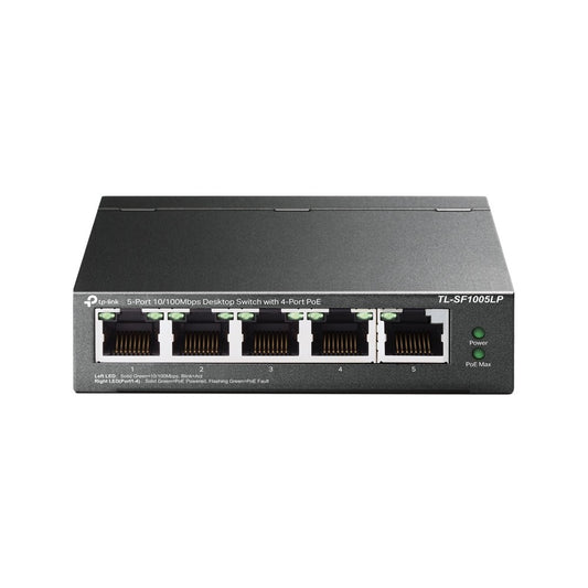 Tp-Link Switch 5-Portas 10/100 Mbps Desktop com 4-Port PoE