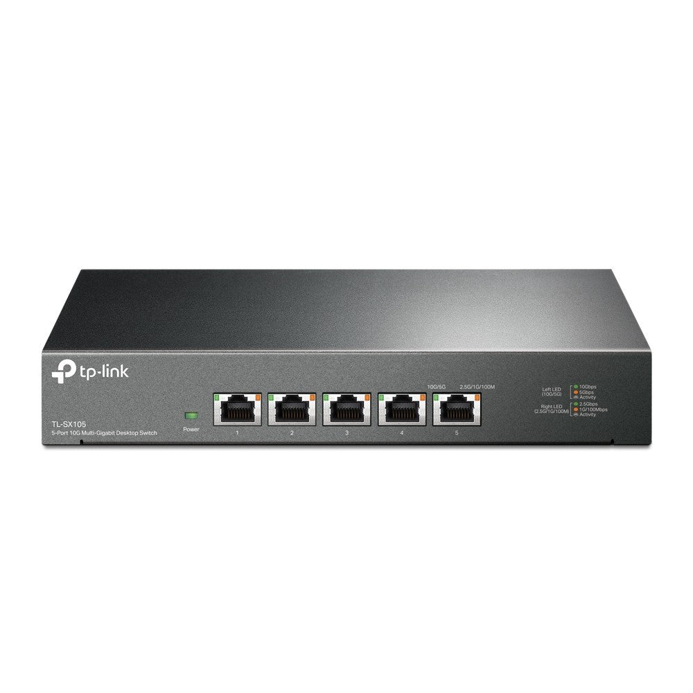 Tp-Link 5 Portas 10G Multi-Gigabit Desktop Switch