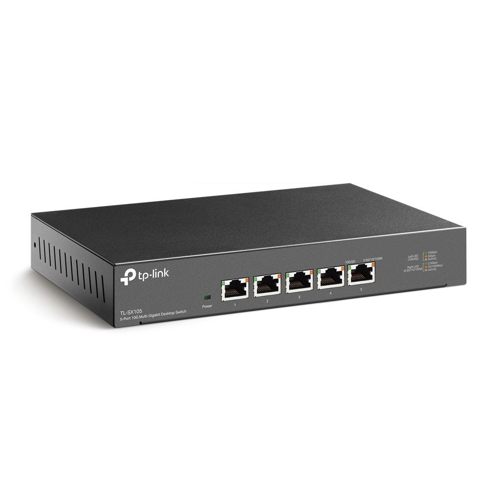 Tp-Link 5 Portas 10G Multi-Gigabit Desktop Switch
