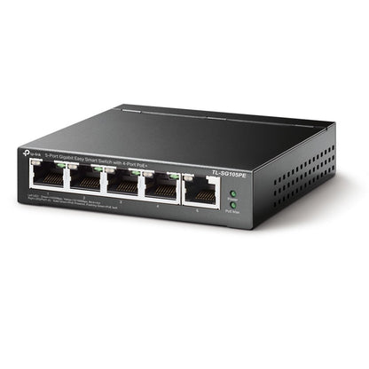 Tp-Link Switch 5-Portas Gigabit Easy Smart com 4-Port PoE+