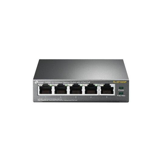 Tp-Link TL-SF1005P - INTERRUPTOR - 5 Portas - SEM Gestão