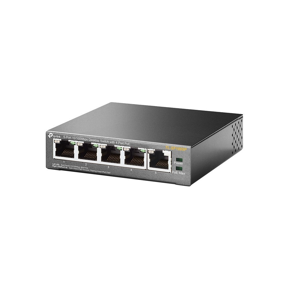 Tp-Link TL-SF1005P - INTERRUPTOR - 5 Portas - SEM Gestão
