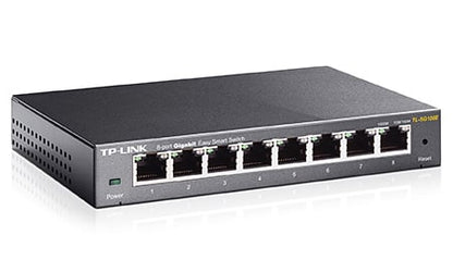 Tp-Link Switch TL-SG108E 8 Portas Gigabit Smart Managed