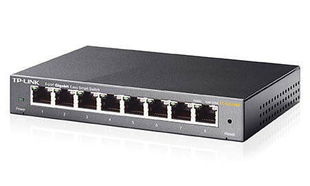 Tp-Link Switch TL-SG108E 8 Portas Gigabit Smart Managed