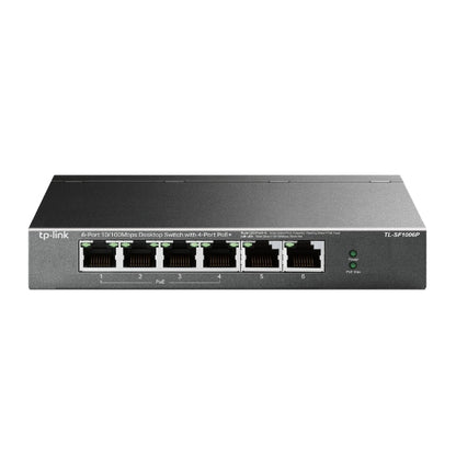 Tp-Link Switch de mesa 6 Portas 10/100 PoE+ - TL-SF1006P