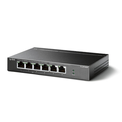 Tp-Link Switch de mesa 6 Portas 10/100 PoE+ - TL-SF1006P