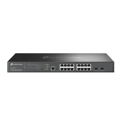 Tp-Link Switch 16-Port 2.5G And 2-Port 10Ge Sfp+ L2+ Managed With 8-Port Poe+