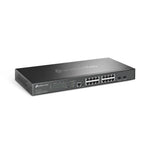Tp-Link Switch 16-Port 2.5G And 2-Port 10Ge Sfp+ L2+ Managed With 8-Port Poe+